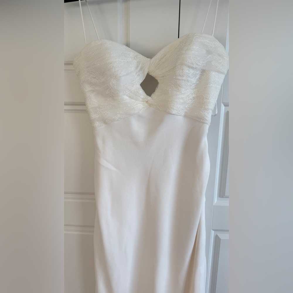 Anthropologie Savannah Miller Emmy Sweetheart Mermaid Wedding Gown - Picture 5 of 8